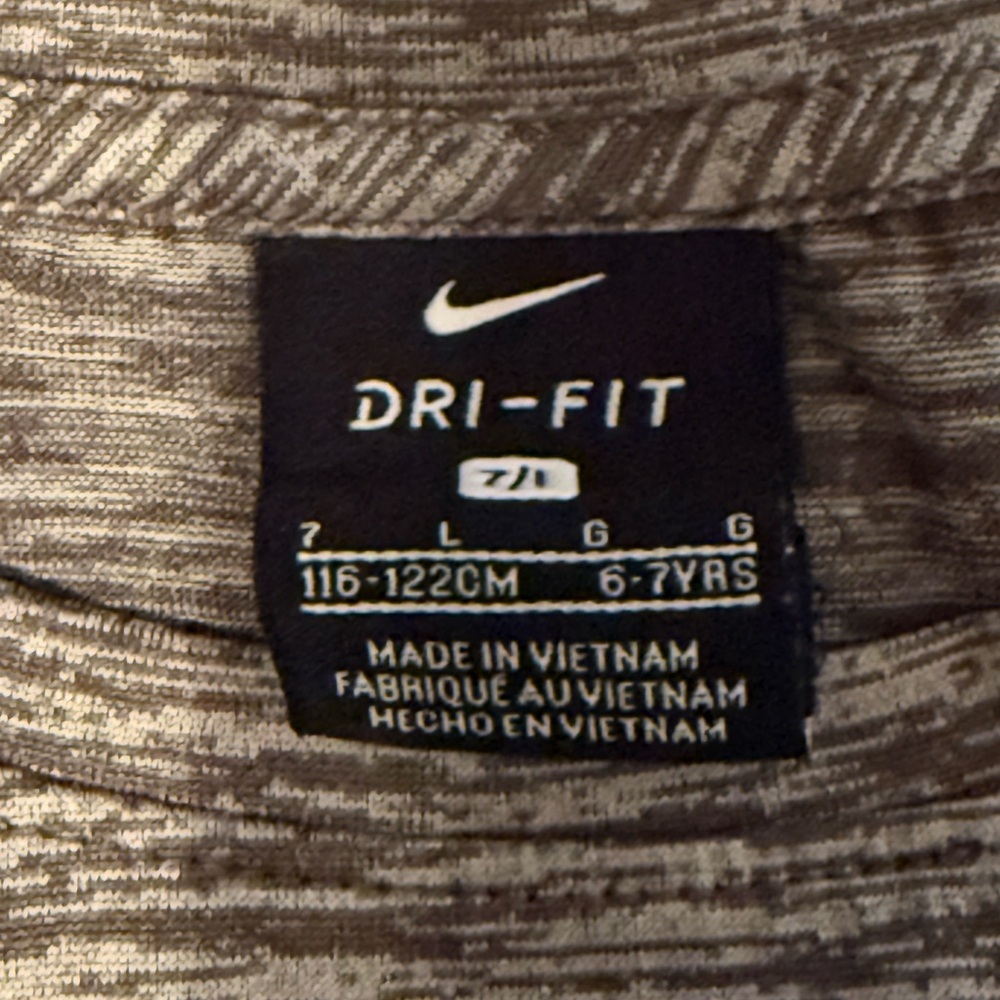 Nike Boys’ Gray Sleeveless Top / Tank
Size 7 - Picture 2 of 3